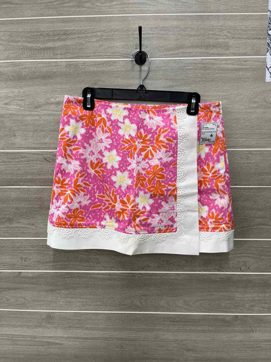 Lilly Pulitzer Pink Womens Women Size 6 Skirt
