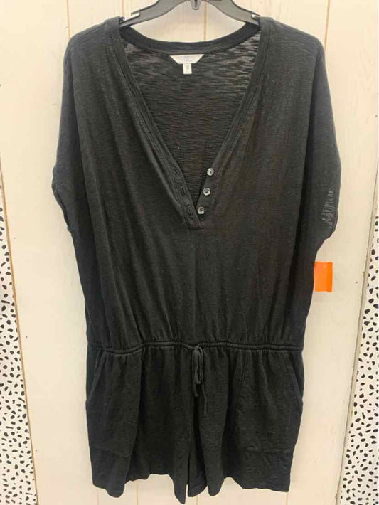 Time & Tru Black Womens Size 20 Romper