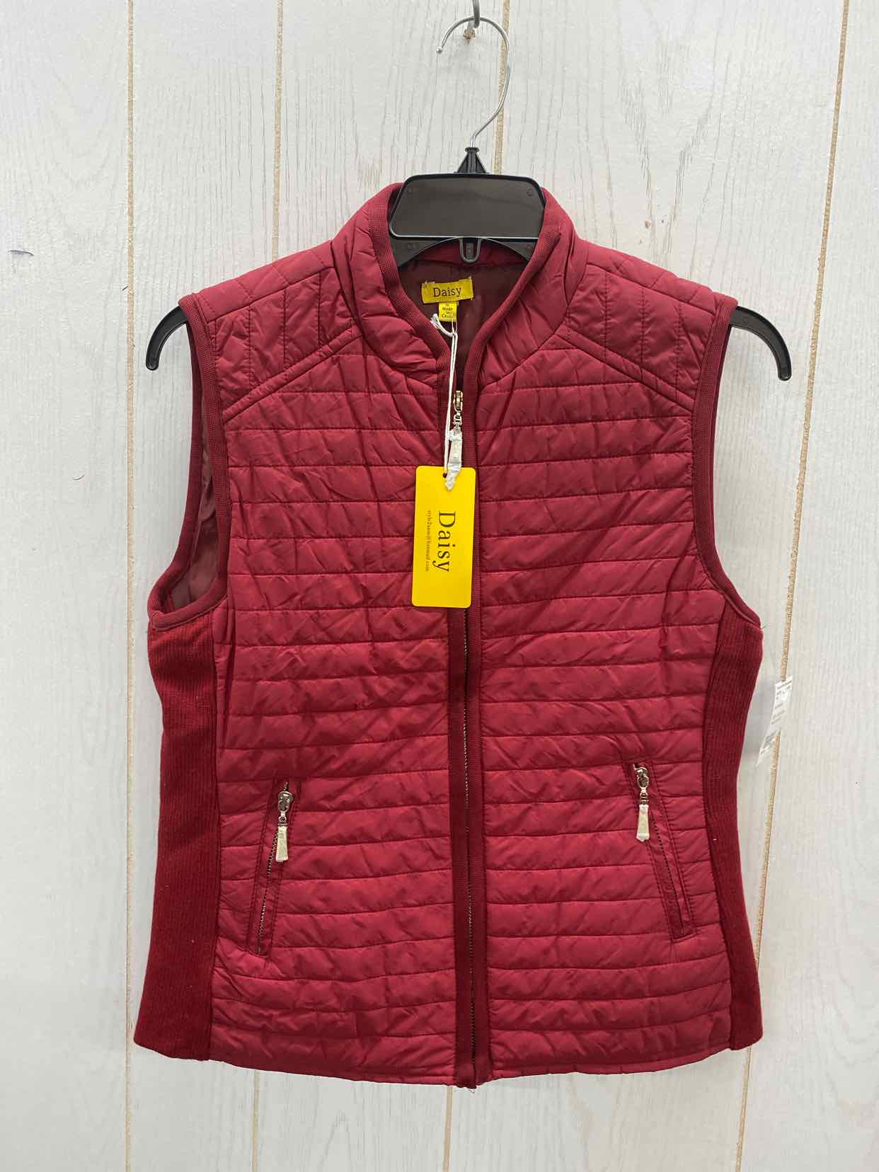 Red Womens Size Small Vest