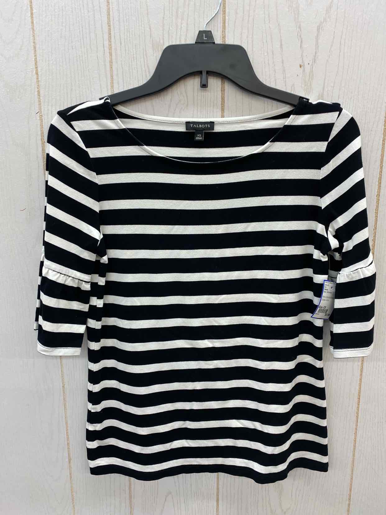 Talbots Black Womens Size XS Shirt