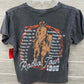 Alter'd State Size S Gray Junior Shirt