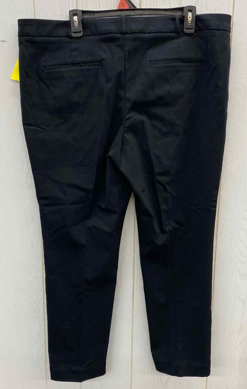 Worthington Black Womens Size 18 Pants