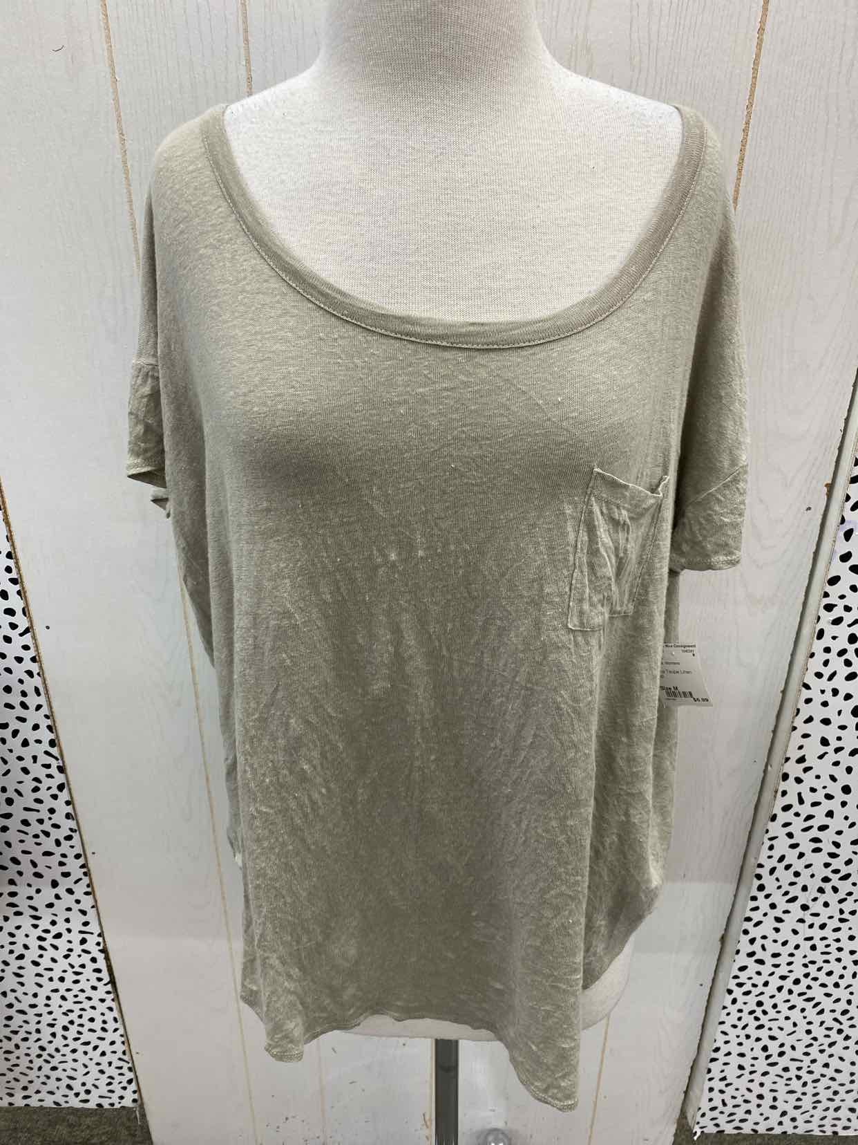 Chaser Taupe Womens Size M Shirt