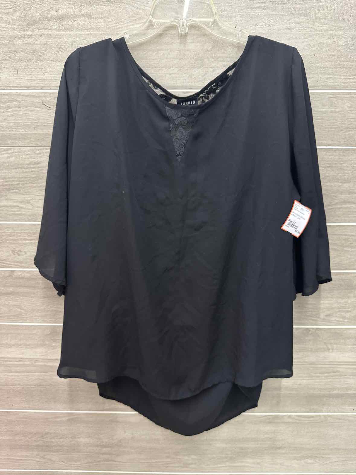 Torrid Size 1X Black Plus Shirt