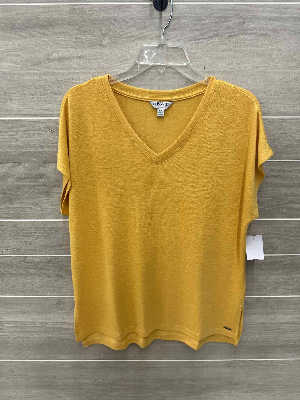 Orvis Size M Yellow Womens Shirt