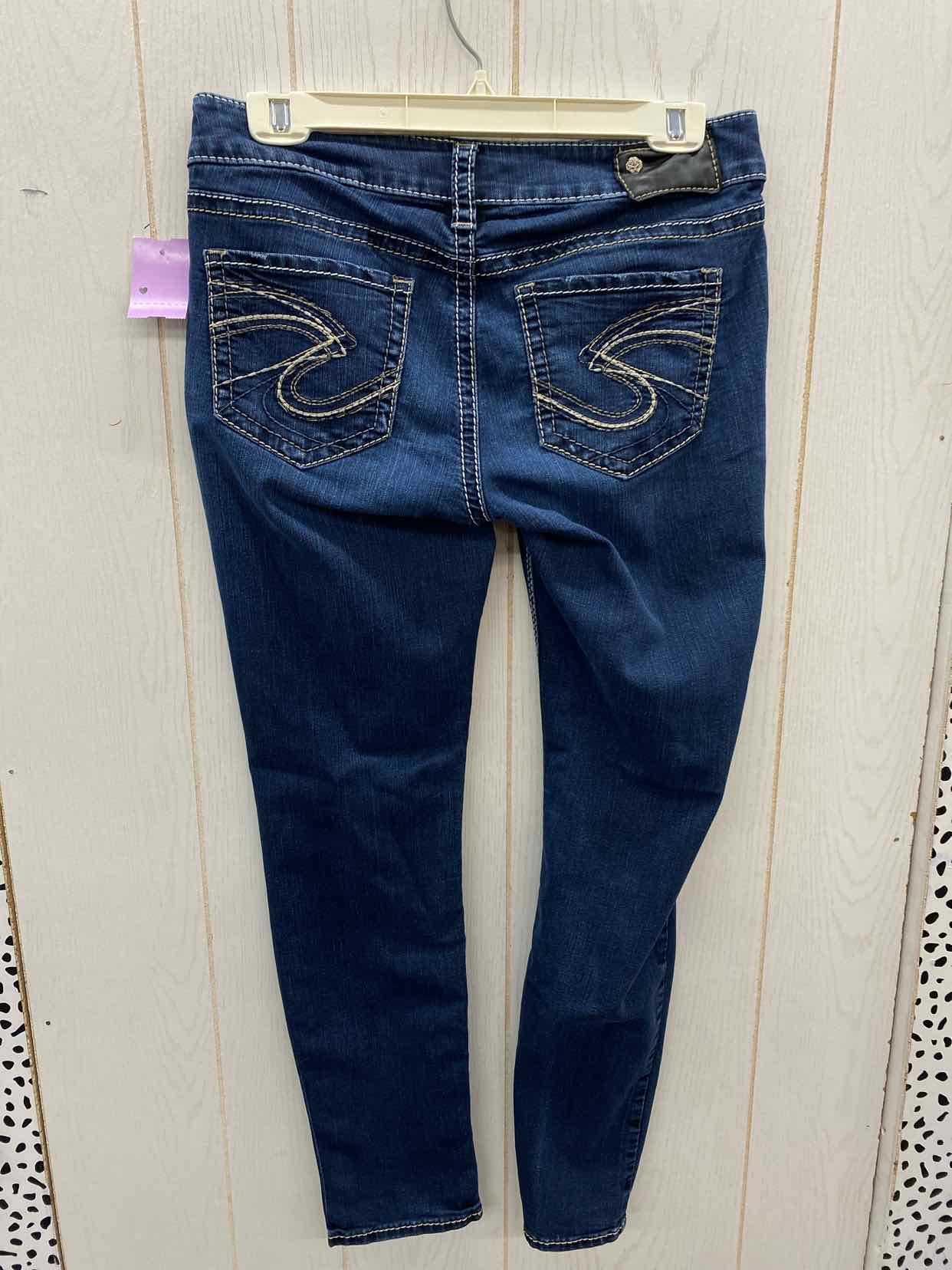 Silver Blue Womens Size 28 Jeans