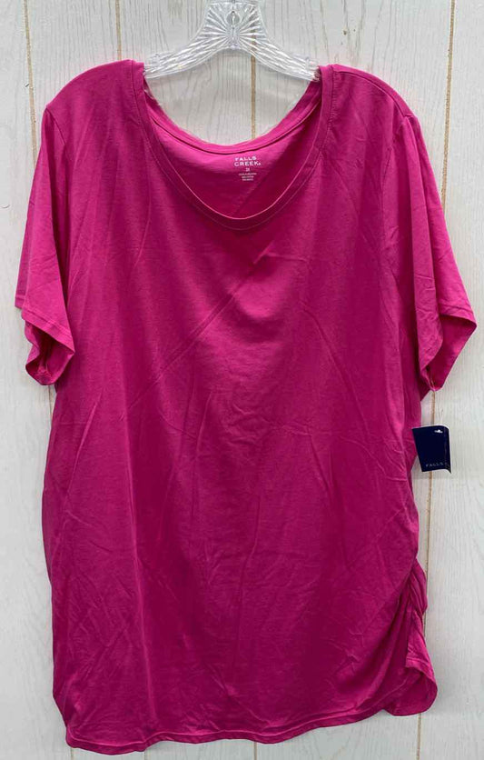 Falls Creek Pink Womens Size 3X Shirt