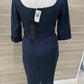 Black Halo Navy Womens Women Size 12/14 Dress