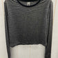 Mono b Gray Womens Size M Shirt