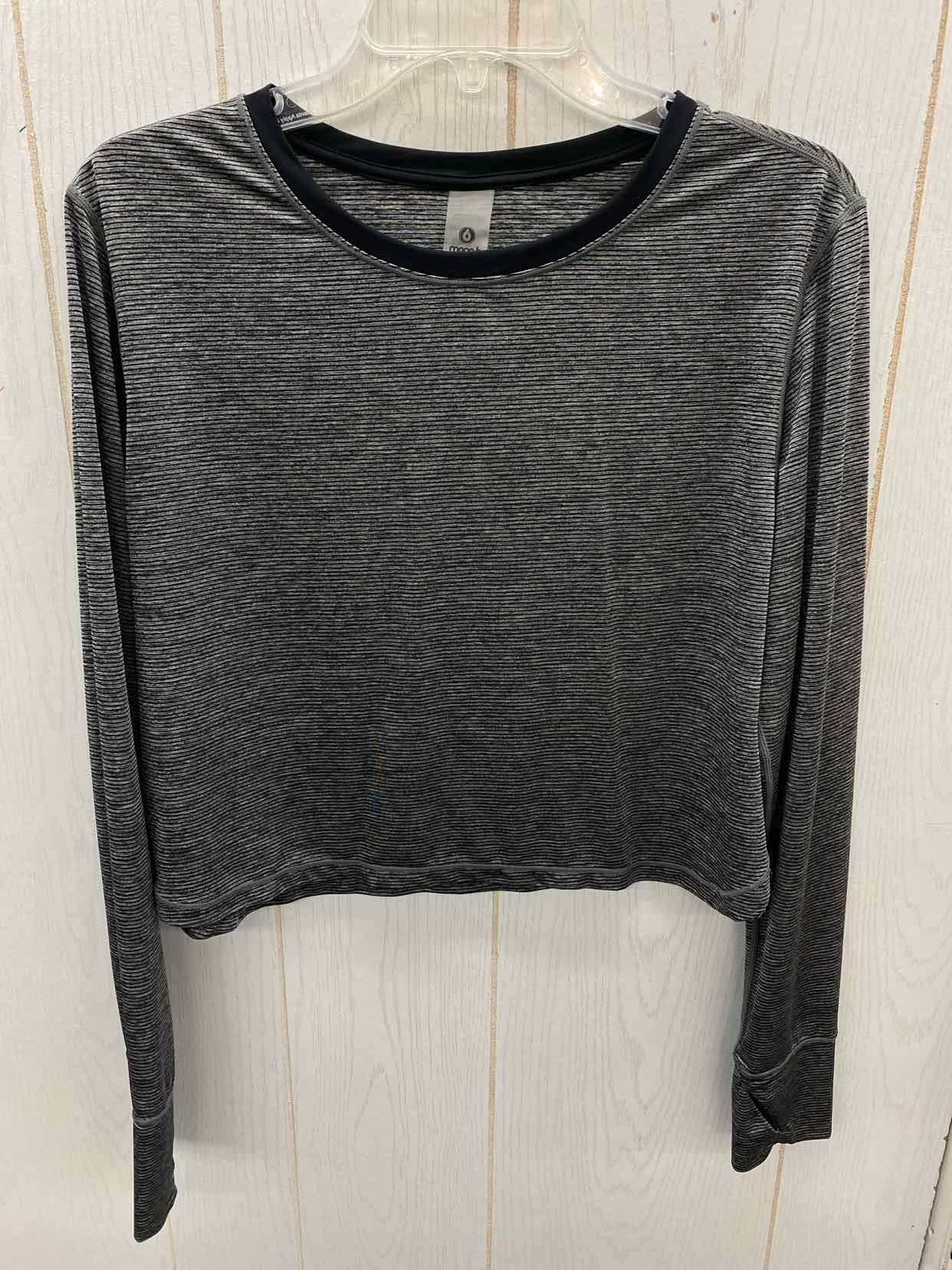 Mono b Gray Womens Size M Shirt