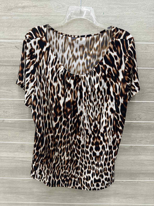 Worthington Size 2X Brown Plus Shirt