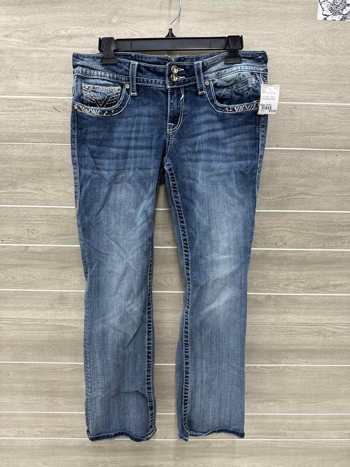 Vigoss Size 11/12 Blue Womens Jeans