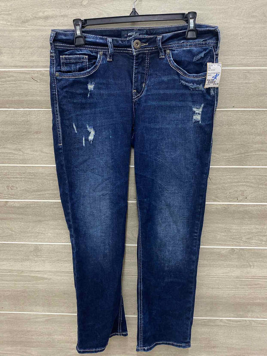 Silver Blue Womens Size 6/8 Jeans