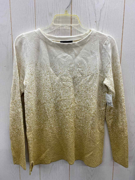 Liz Claiborne Cream Womens Size Small Sweater