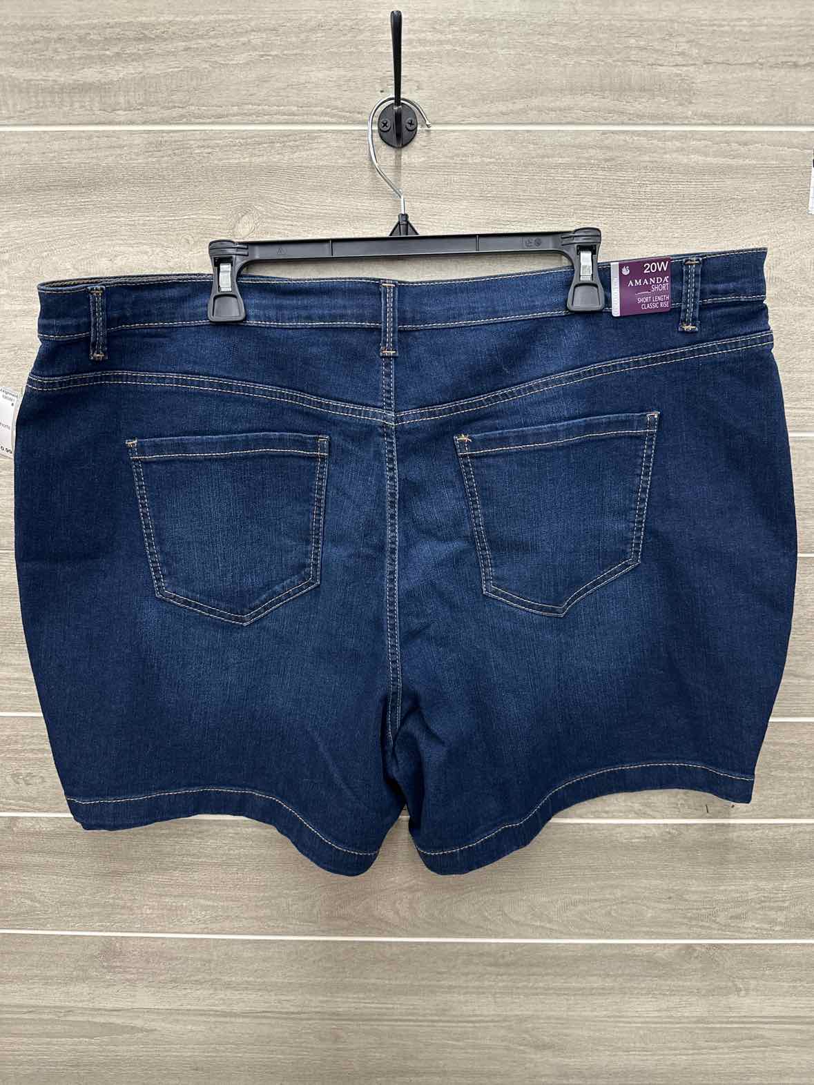 Gloria Vanderbilt Size 20W Blue Plus Shorts