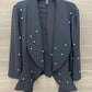 Emery Rose Black Womens Size 18/20 Blazer