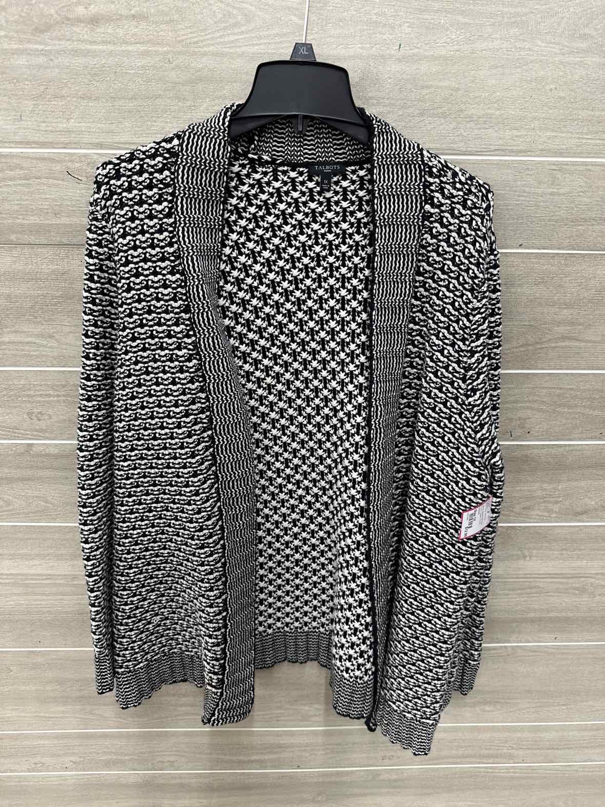 Talbots Size 1X Black Plus Sweater