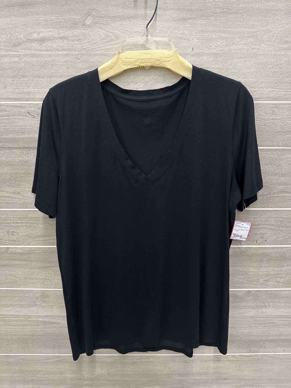 Lululemon Size L Black Womens Shirt