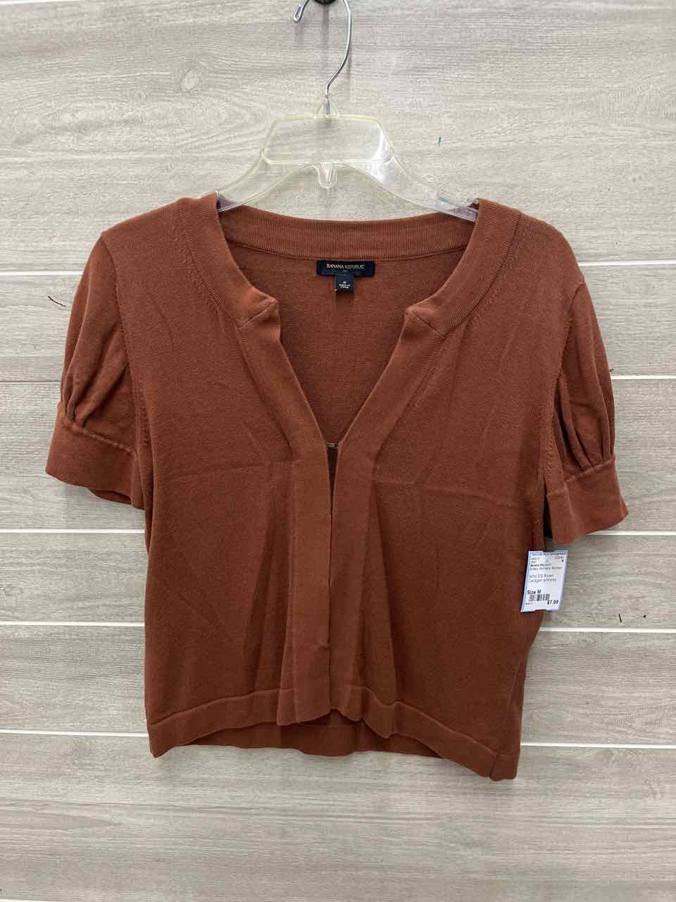 Banana Republic Size M Brown Womens Shirt