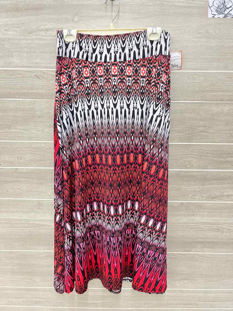 Coral Womens Women Size 12 Skirt