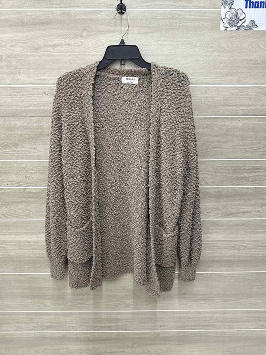 Zenana Size S Taupe Womens Sweater