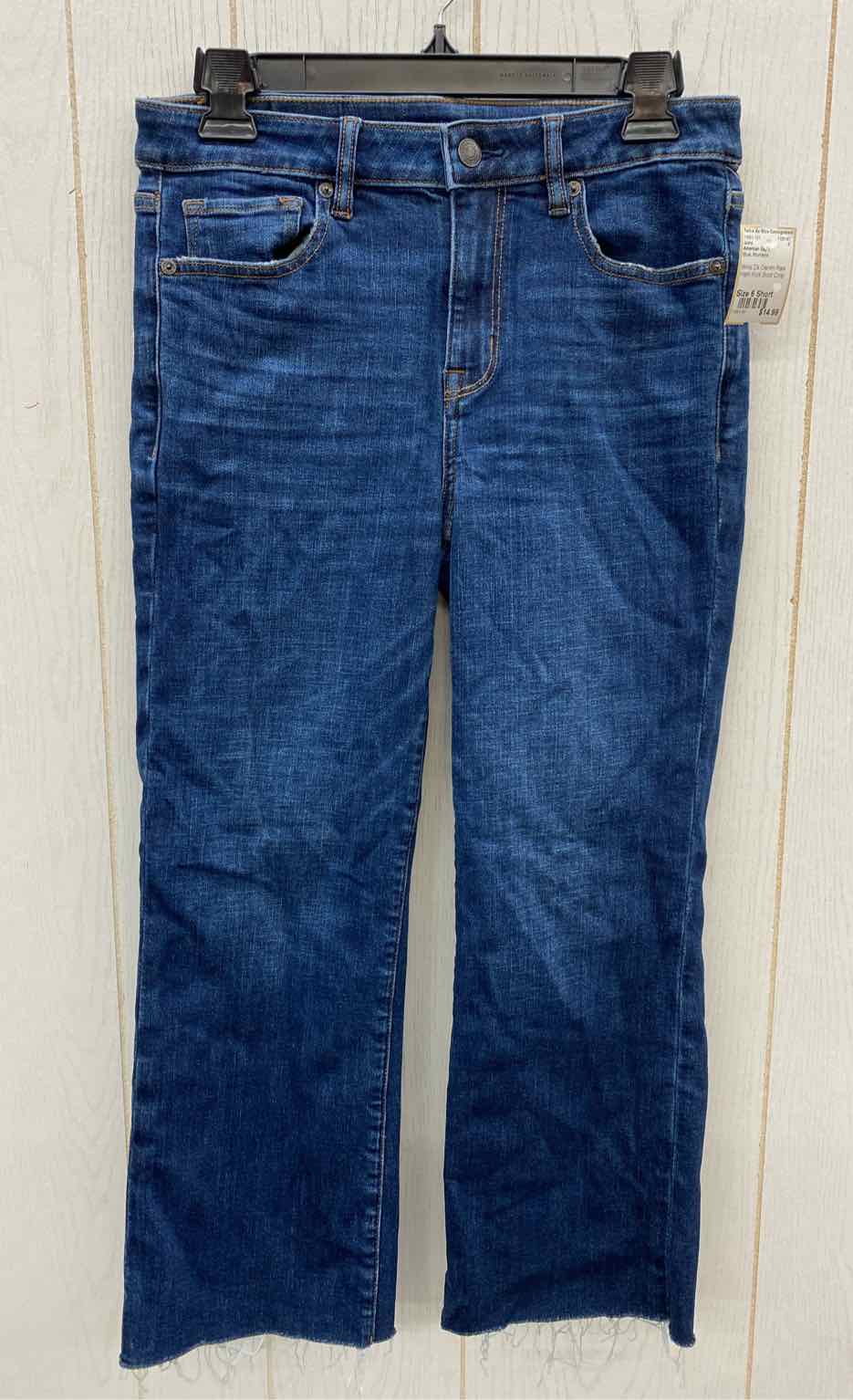 American Eagle Blue Womens Size 6 Short Jeans