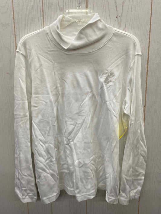 Blair White Womens Size L Shirt