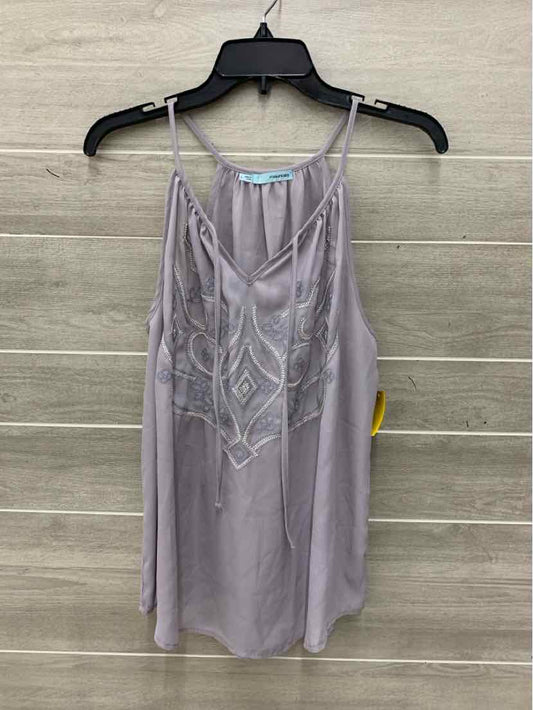 Maurices Gray Womens Size L Tank Top