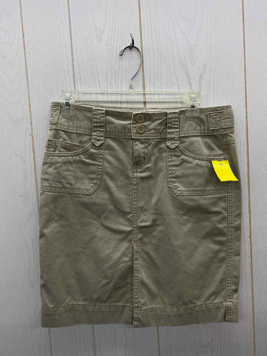 Hydraulic Khaki Womens Size 4 Skirt