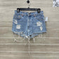 Levis Blue Womens Women Size 4/6 Shorts