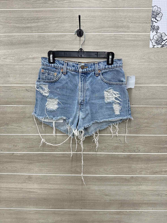 Levis Blue Womens Women Size 4/6 Shorts