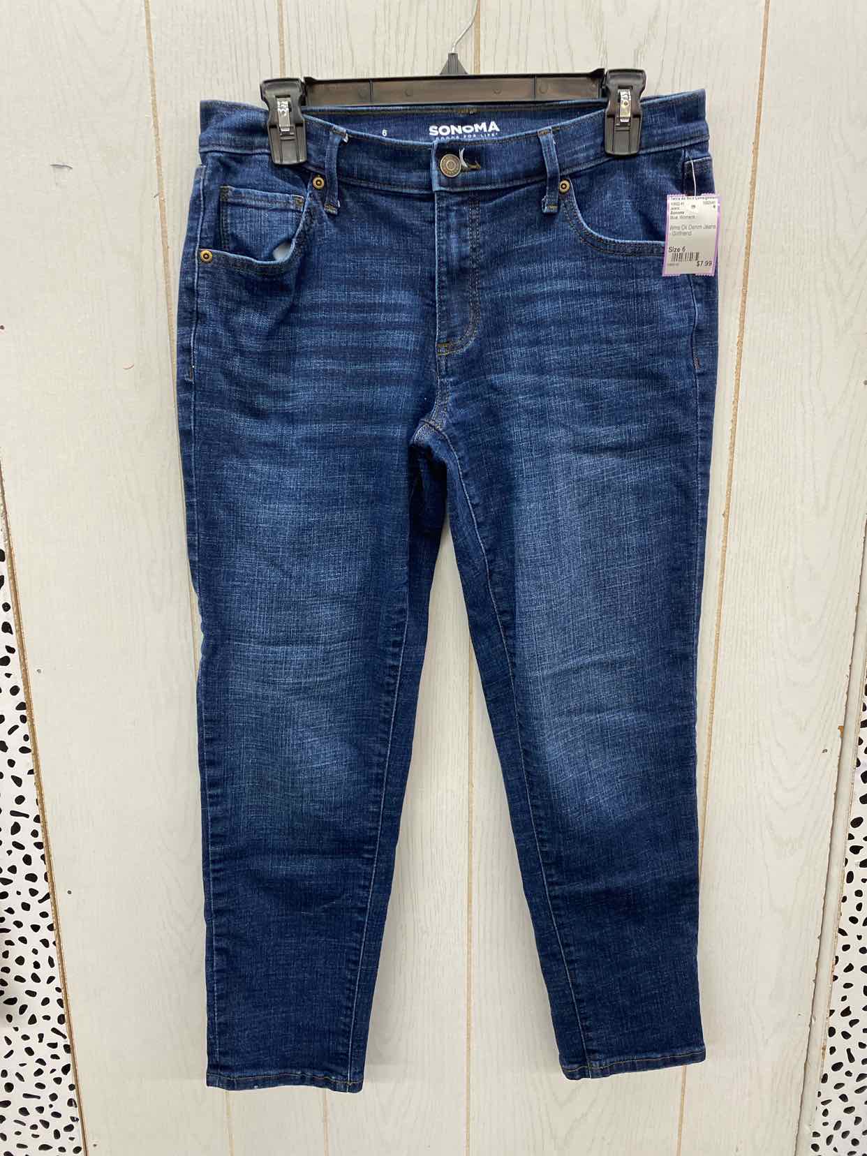 Sonoma Blue Womens Size 6 Jeans