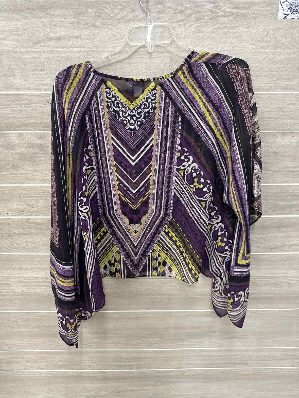 CJ Banks Purple Womens Women Size 1X Shirt