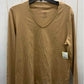 Isaac Mizrahi Tan Womens Size M/L Shirt