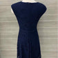 Wisp Navy Womens Size 4 Dress