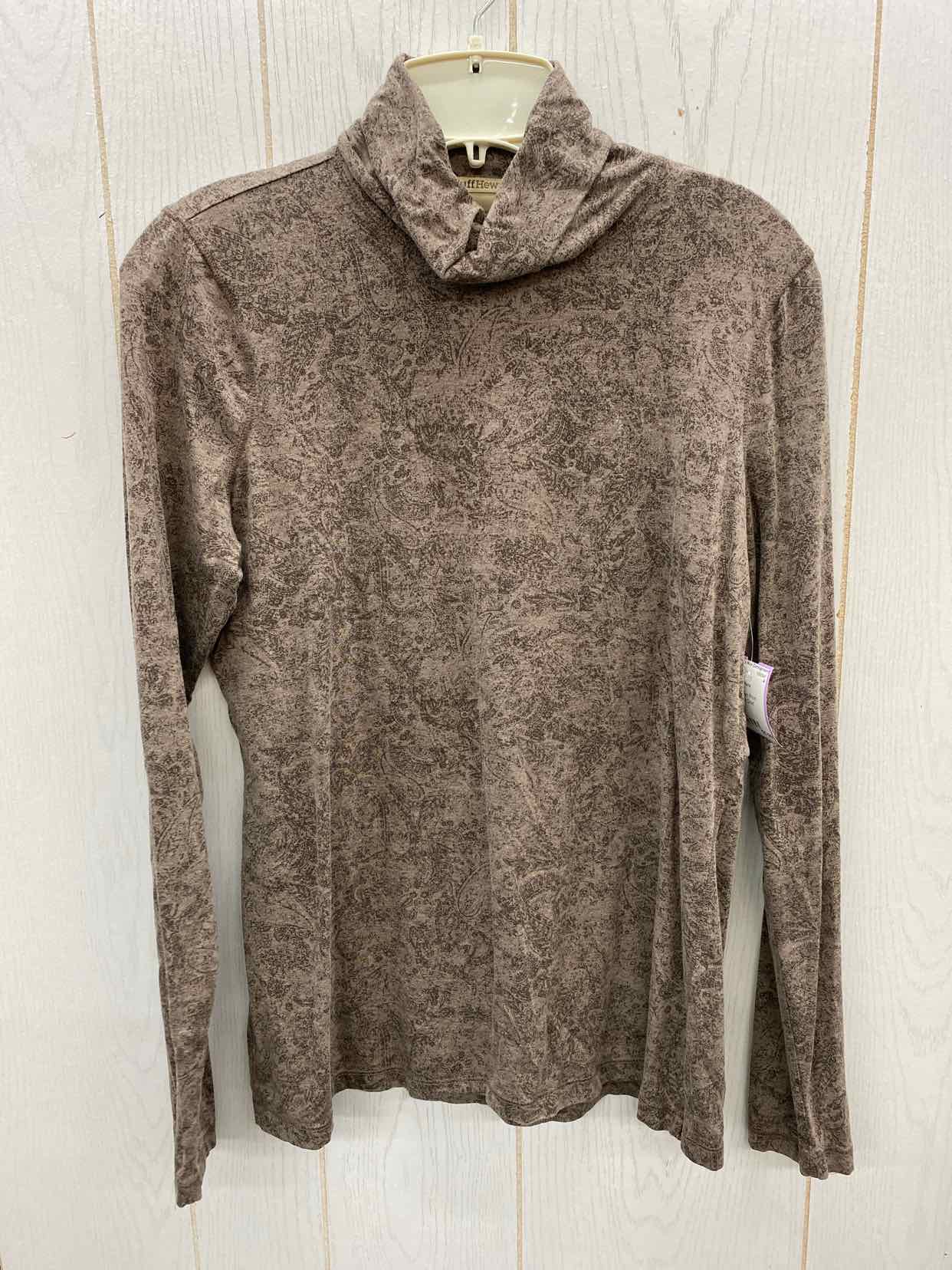 Ruff Hewn Brown Womens Size L Shirt