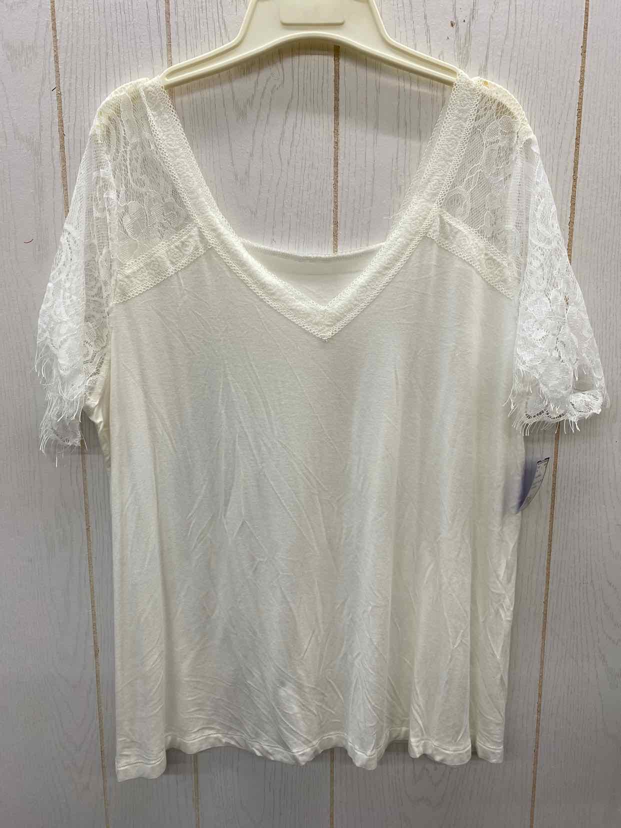 Cream Womens Size XL Shirt