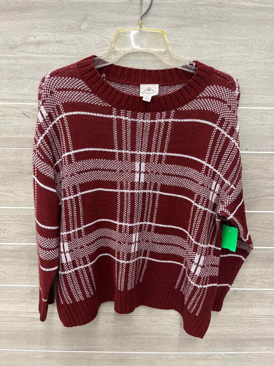 SJB Size M/P Burgundy Womens Sweater