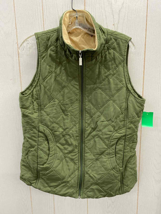 Jane Ashley Green Womens Size M Vest