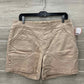 Nautica Khaki Womens Women Size 12 Shorts