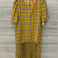 Vince Camuto Yellow Womens Size L Skirt Set