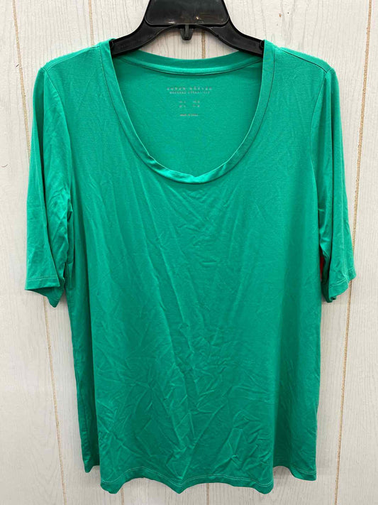 Susan Graver Green Womens Size S/M Shirt