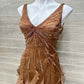 Size 8 Brown Womens Gown/Evening Wear