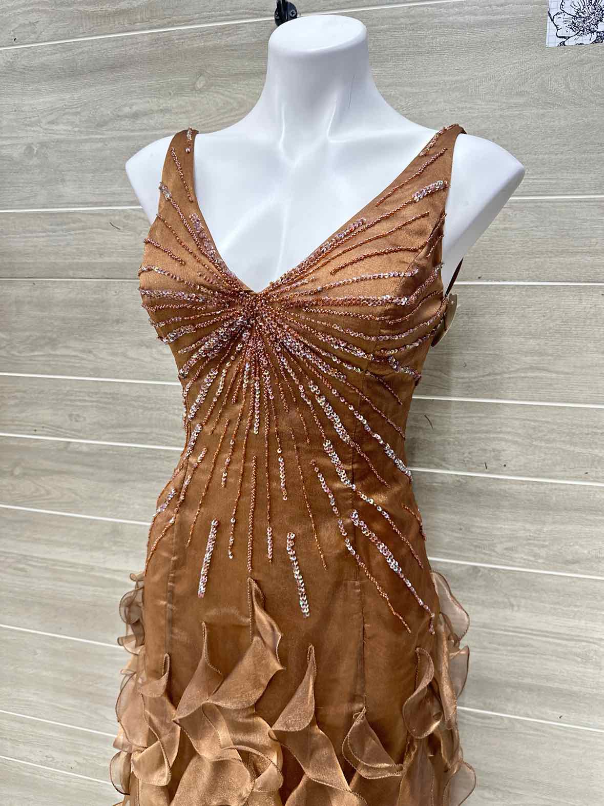 Size 8 Brown Womens Gown/Evening Wear