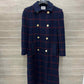 Bill Blass Navy Womens Women Size Small Jacket (Outdoor)