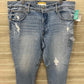 Maurices Blue Womens Women Size 16W Short Jeans