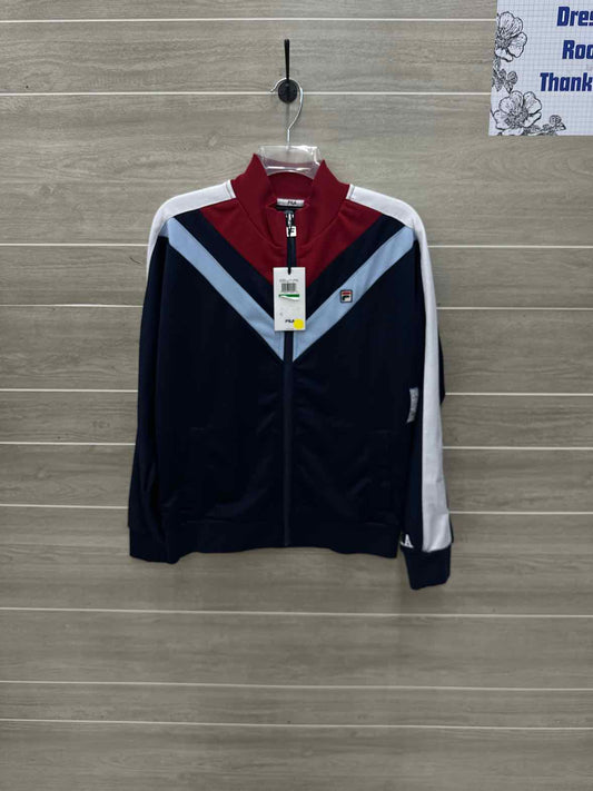 FILA Size L Navy Womens Sweatshirt