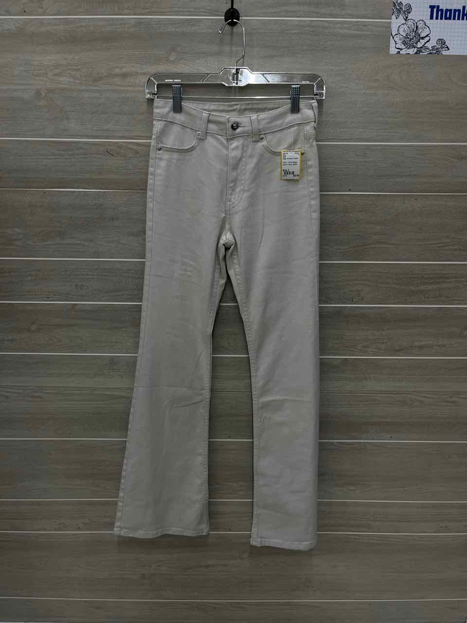 H&M Beige Womens Women Size 2 Pants