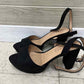Journee US Shoe Size 8 Black Womens Sandals
