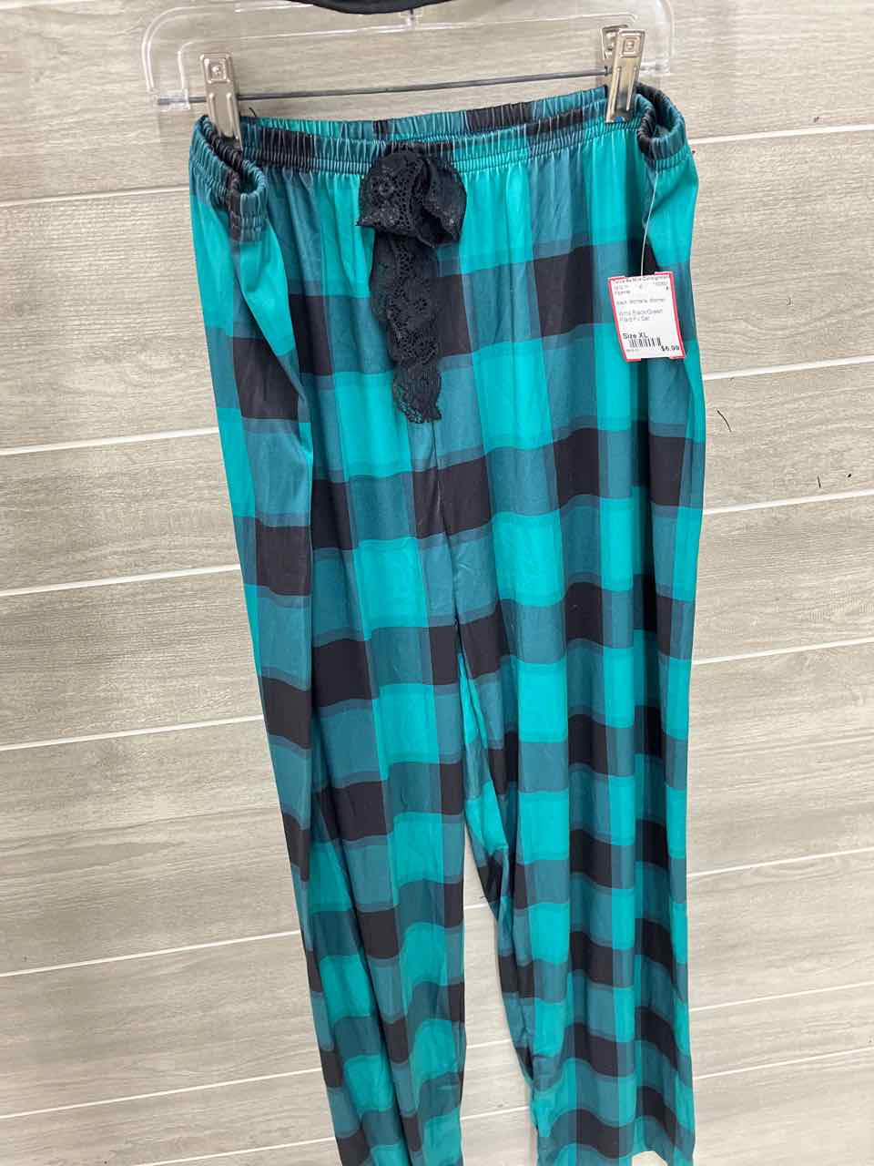 Black Womens Women Size XL Pajamas